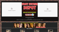 Desktop Screenshot of footfetishdepot.com